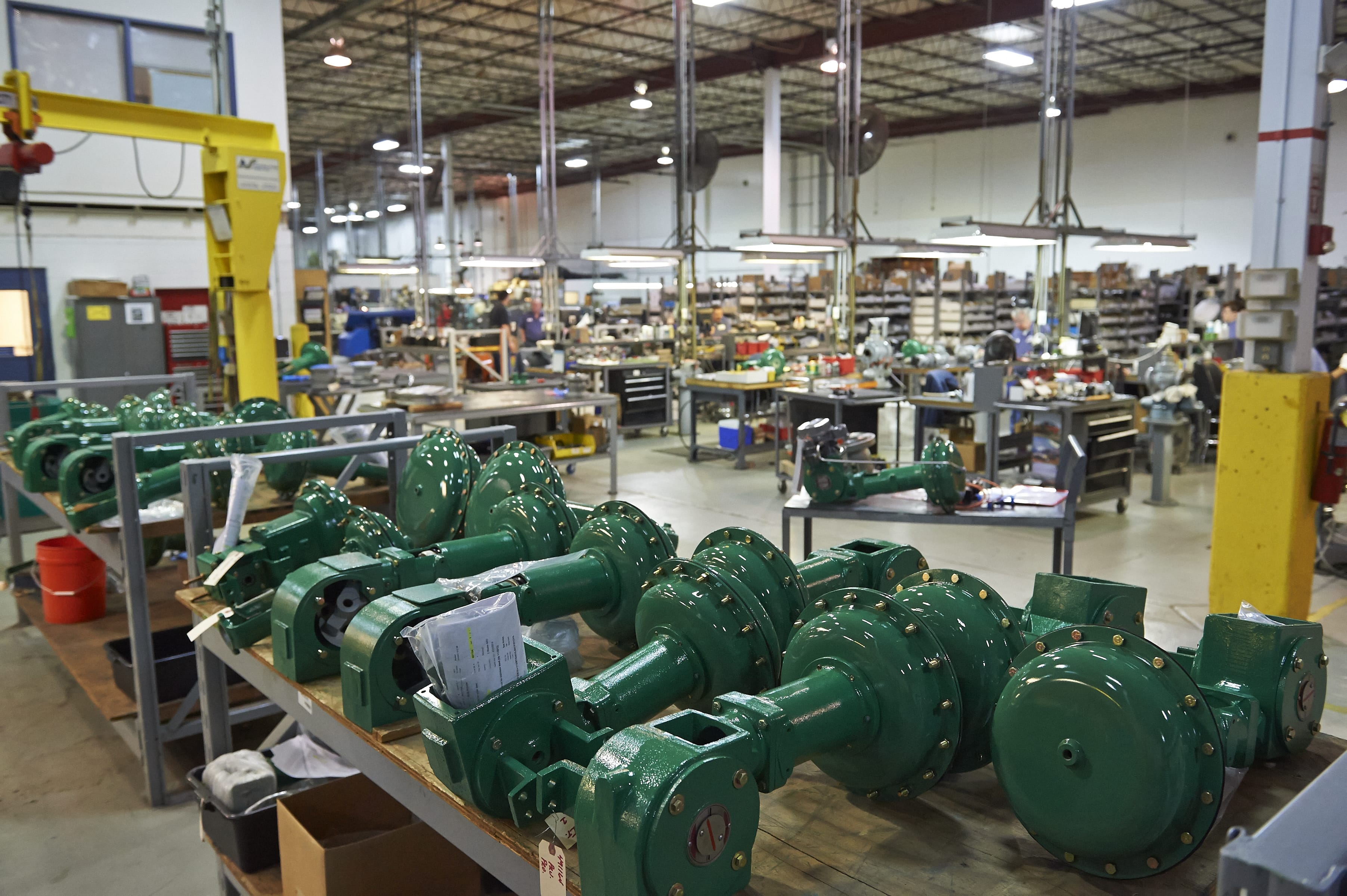 Remanufactured Fisher Control Valve Actuators in the plant - Automation